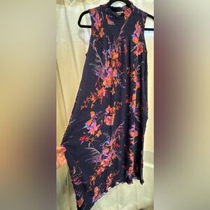 a new day Navy Floral Maxi Dress